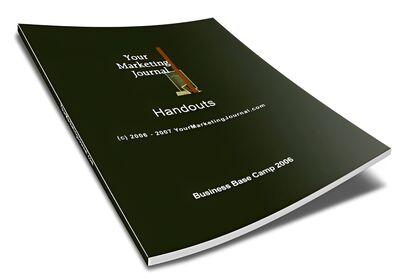 Your Marketing Journal Teleseminar Handout small