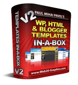 WP, HTML And Blogger Templates In-A-Box V2 small