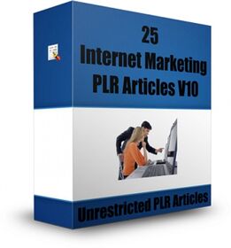 25 Internet Marketing PLR Articles V10 small