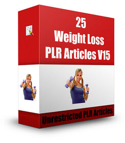 25 Weight Loss PLR Articles V15 small