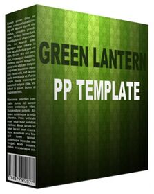 Green Lantern Multipurpose Powerpoint Template small