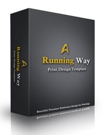 Running Way Print Design Template small