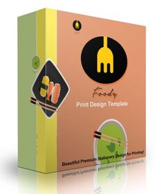 Foody Print Design Template small