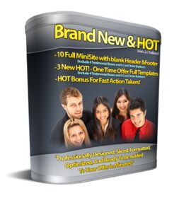 Web 2.0 MiniSite Templates V7 small