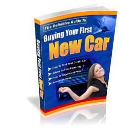 Buying Your First New Car small