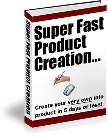 Super Fast Product Creation small