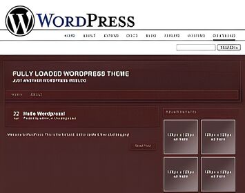 Wordpress Theme - Leather small