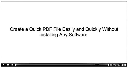 How To Create An Online PDF Document small