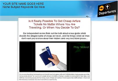 My Airfare Secrets! Presell Templates small