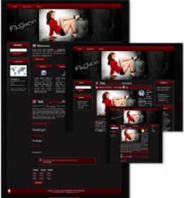 Fashion Themed Wordpress, Blogger and HTML Templates 3 small