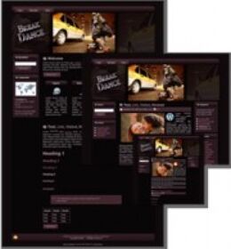 Break Dance - WP Theme small