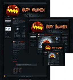 Halloween Pumpkin WP Theme small
