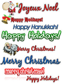 Holiday Clipart Collection small