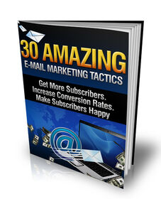 30 Amazing E-Mail Marketing Tactics small