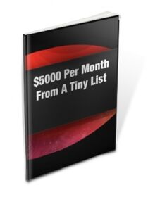 $5,000 Per Month From A Tiny List small