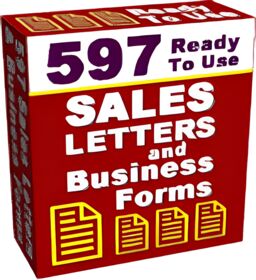 597 Business Letters Library small