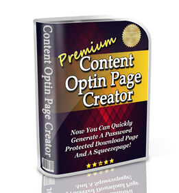Premium Content Optin Page Creator small