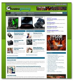 Video Gaming Niche Site small