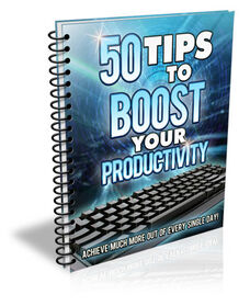 50 Tips to Boost Your Productivity small