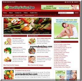 Healthy Eating Niche Blog small