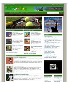 Tennis Niche Blog small