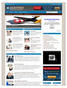 Debt Niche Ready Made Blog small