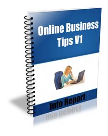 Online Business Tips V1-V4 Package small
