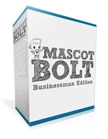 Mascot Bolt Businessman Edition small