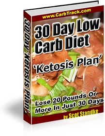 30 Day Low Carb Diet 'Ketosis Plan small